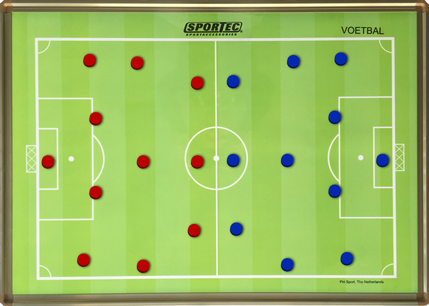Correlaat rust Spoedig 90 x 60 cm - Magnetisch coachbord voetbal - Sport4clubs.nl sportartikelen