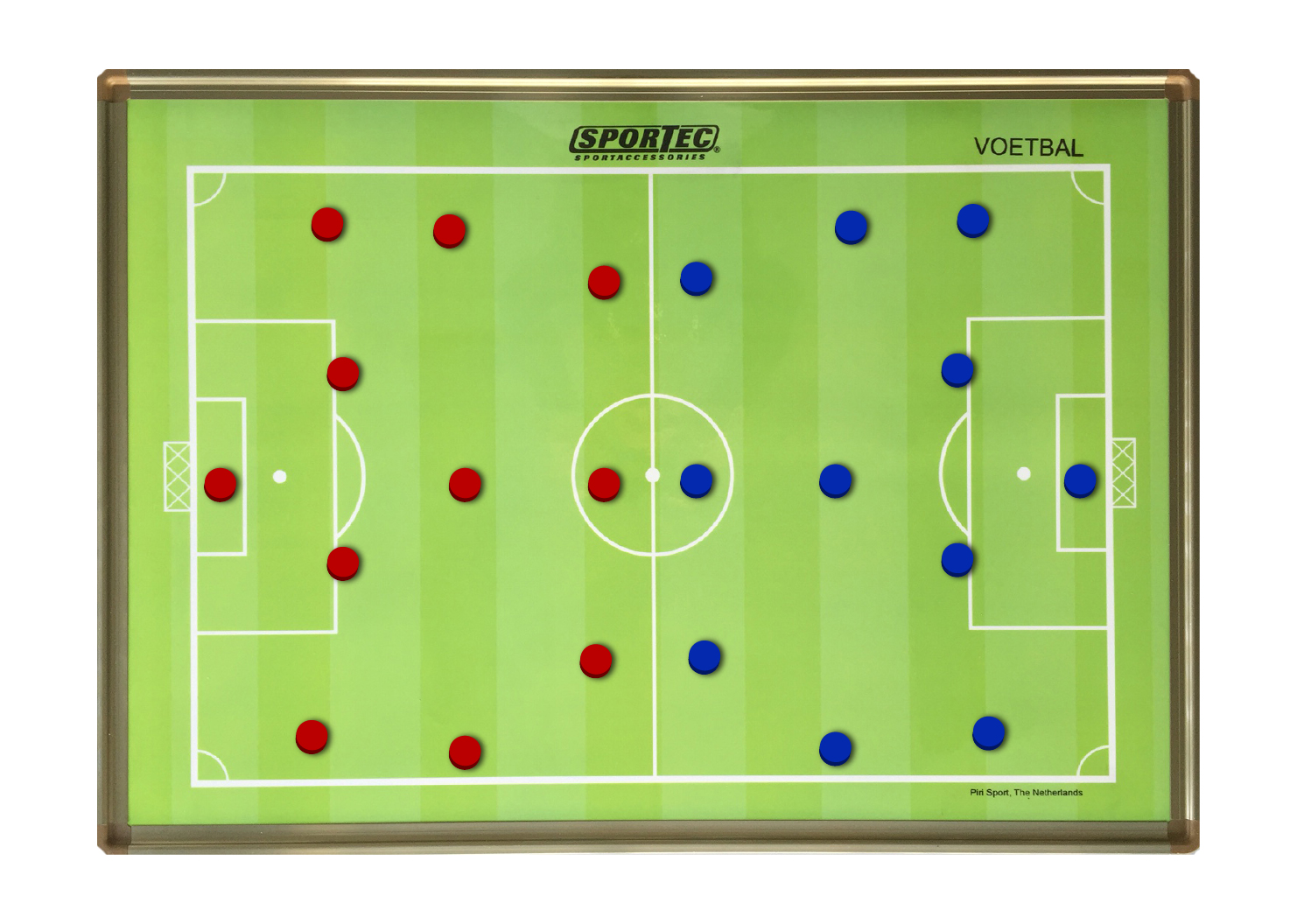 60 x 45 - Magnetisch coachbord voetbal - sportartikelen