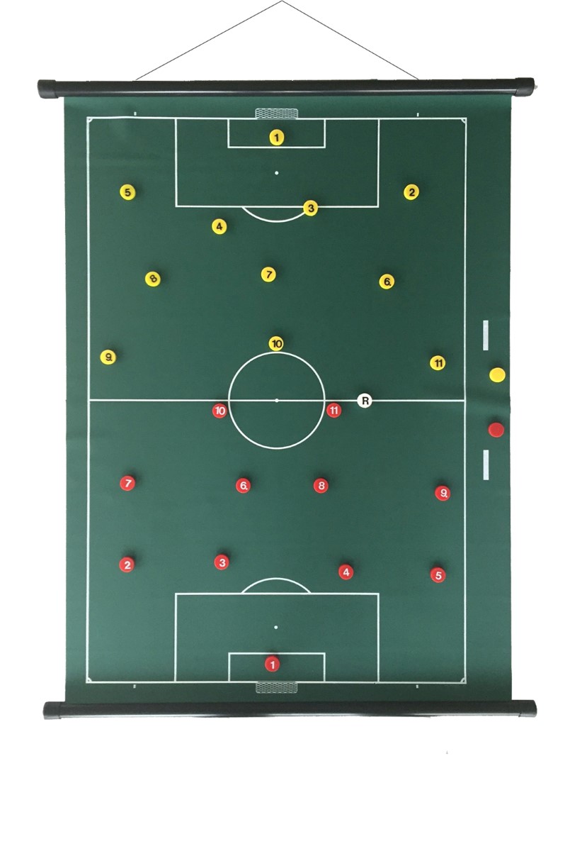 bijtend wildernis Stal 52 x 74 cm - Oprolbaar magnetisch coachbord voetbal - Sport4clubs.nl  sportartikelen