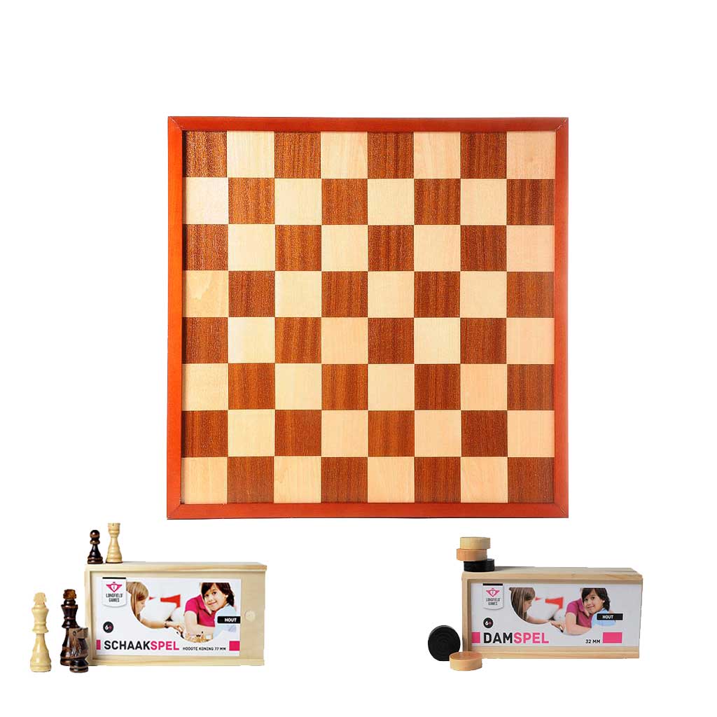 Semi Pro schaakbord inclusief schaakstukken sportartikelen