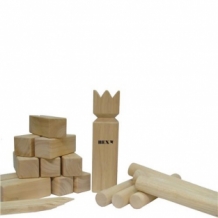 Kubb Viking Original rubberhout colourbox